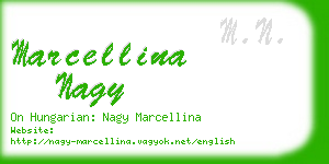 marcellina nagy business card